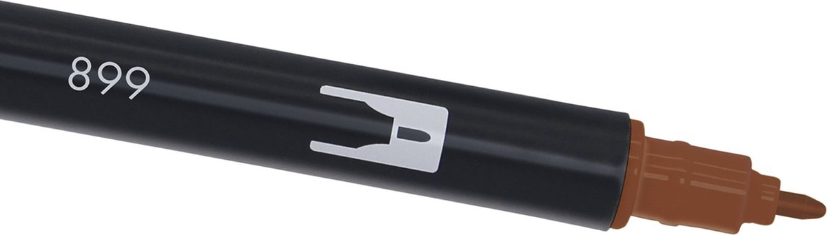 Tombow Brush pen - ABT 899 - Dual Brushpen - Redwood - Bruin — afbeelding 3
