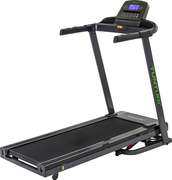 Tunturi Cardio Fit T40 Loopband inklapbaar - Hardloopband met 41 trainingsprogramma's - Met elektronische hellingshoek - 1.0 - 16 km/u