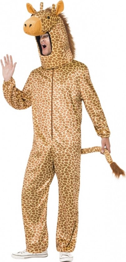 massa Ploeg bijl Giraffe kostuum voor volwassenen | bol.com
