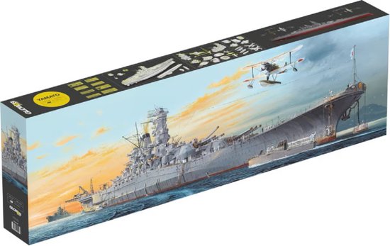 1:200 Glow2B 5058052000 YAMATO Battleship PREMIUM Plastic Modelbouwpakket