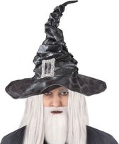 Chapeau de magicien d'Halloween noir pour adultes - Les sorcières d'Halloween/d'horreur habillent des chapeaux