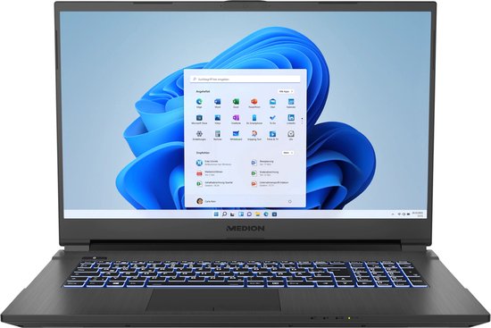 Medion Erazer Defender P10 - Intel Core i5-10300H, 8GB RAM, 512GB SSD, 17.3 inch 144 Full HD Hz scherm