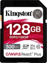 Bol.com Kingston Canvas React Plus - Flashgeheugenkaart - 128GB aanbieding