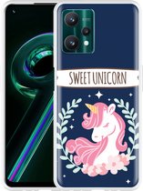Realme 9 Pro+ Hoesje Sweet Unicorn - Designed by Cazy