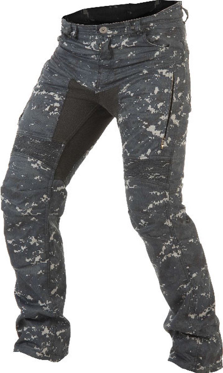 Trilobite 661 Parado Regular Fit Men Jeans Long Blue Digi Camo Level 2 36
