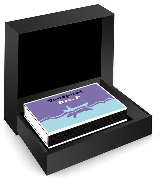 MatchBoox - Drs. P - Unieke handgemaakte uitgave verpakt in een luxe geschenkdoos van MatchBoox - Kunstboeken