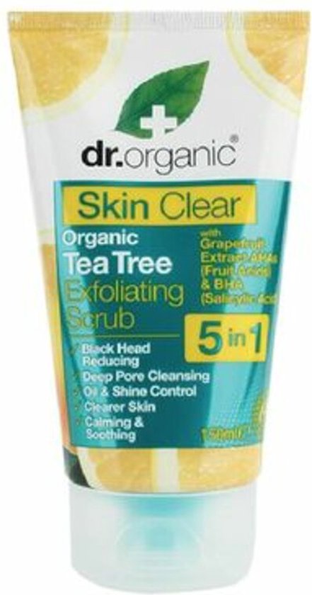 Dr. Organic Skin Clear Exfoliërende Scrub - 150 ml