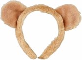 Bandeau de lion en peluche avec oreilles15 cm - trucs d'habillage pour costume d'animal
