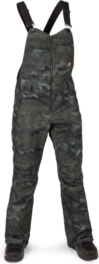 Combinaison De Ski Femme Volcom Swift Bib Snowpant - Taille L - Interface Zip Pantalon/veste - Neuf