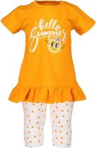 Blue Seven-Mini Girls knitted 2-pcs set:- Orange orig