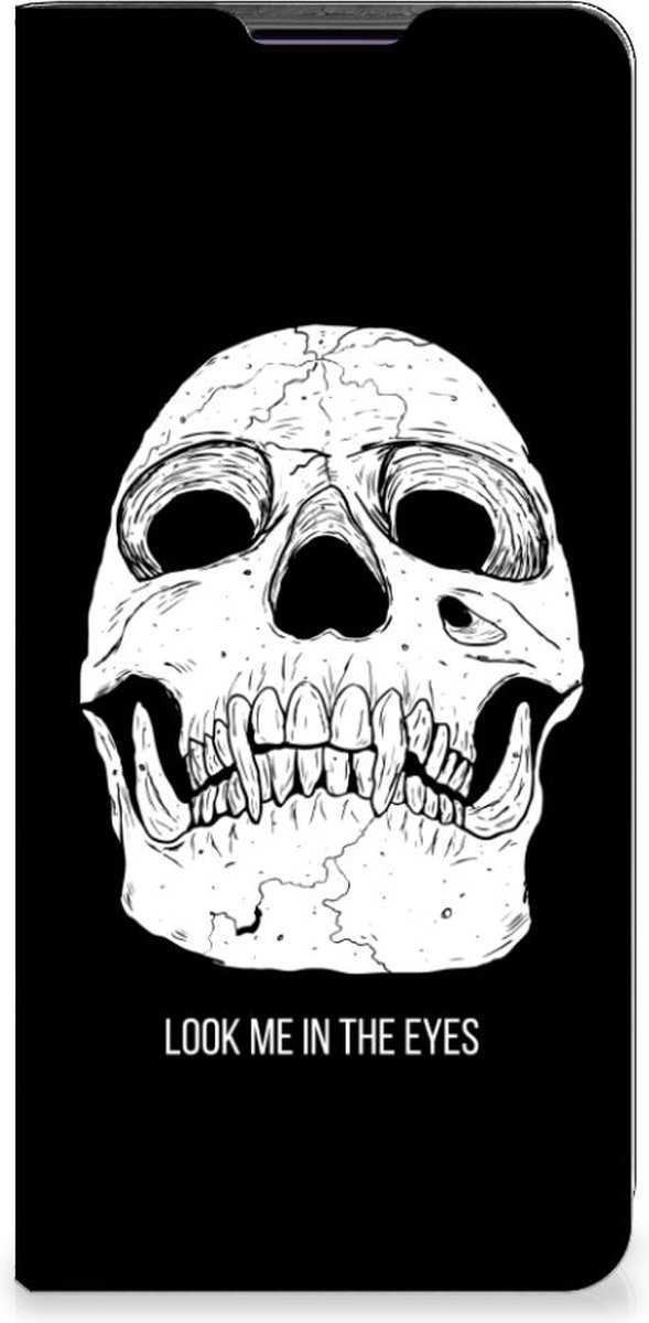Mobiel BookCase Motorola Edge 30 Pro Skull Eyes