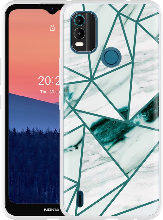 Custodia Silicone TPU Ultra Sottile Per Nokia C21 Plus - Nero - Anti Graffio E Anti Scivolo - JS20
