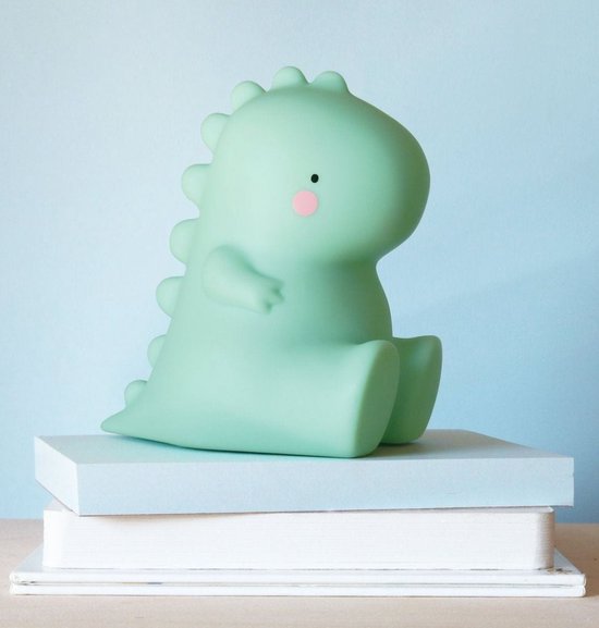 Lampje kinderkamer / kinderlampje: T-Rex - groen - A Little Lovely Company van Merkloos — afbeelding 5