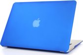 Mobigear Laptophoes geschikt voor Apple MacBook Air 13 Inch (2010-2019) Hoes Hardshell Laptopcover MacBook Case | Mobigear Matte - Donkerblauw - Model A1369 / A1466