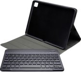 Mobilize Detachable Bluetooth Keyboard - Tablethoes geschikt voor Samsung Galaxy Tab S7 Plus Hoes AZERTY Bluetooth Toetsenbord Bookcase - Zwart