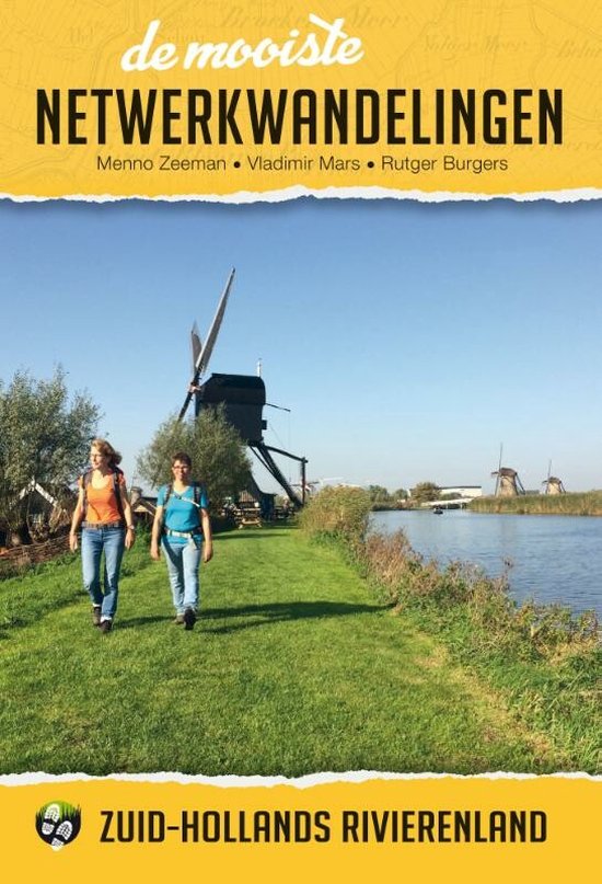 De mooiste netwerkwandelingen: Zuid-Hollands rivierenland - cover