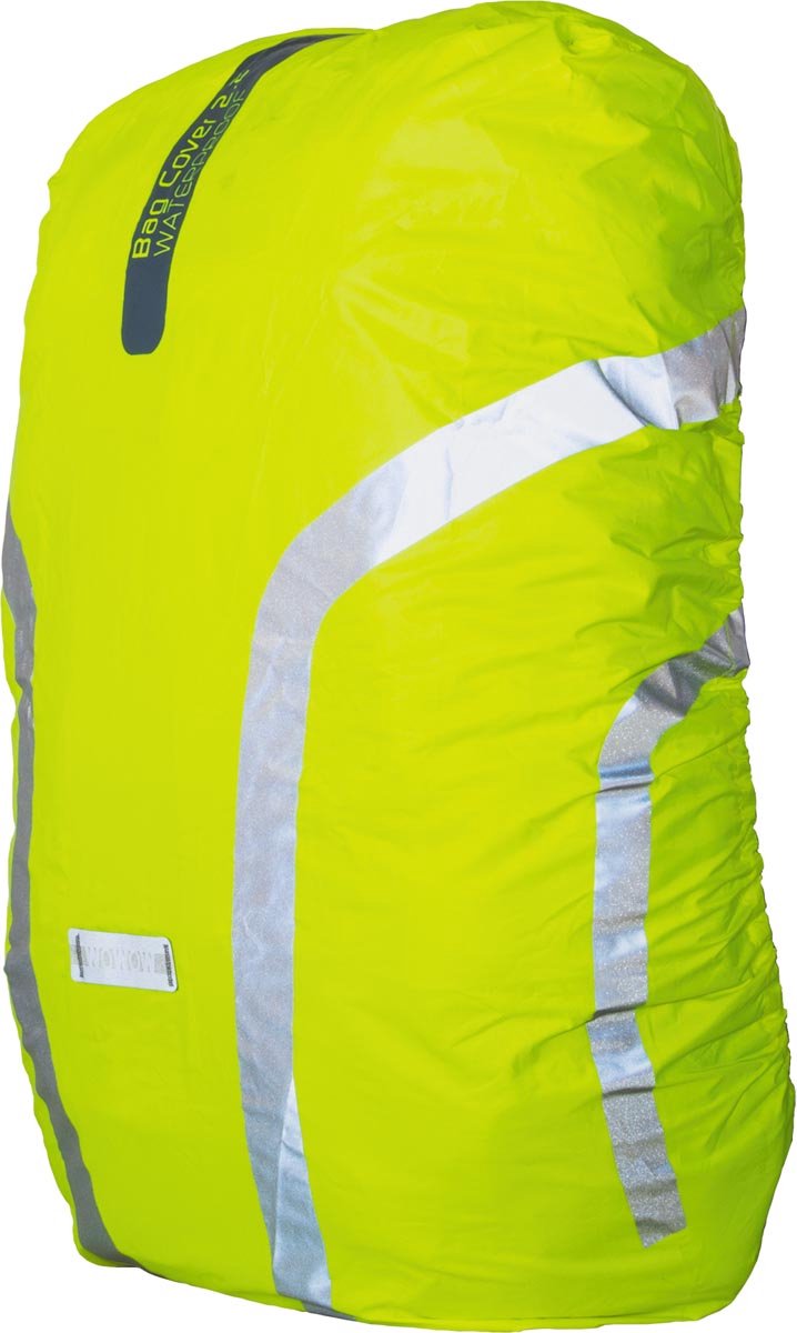 Wowow Bag Cover 2.2 Housse de sac à dos réfléchissante et jaune fluo
