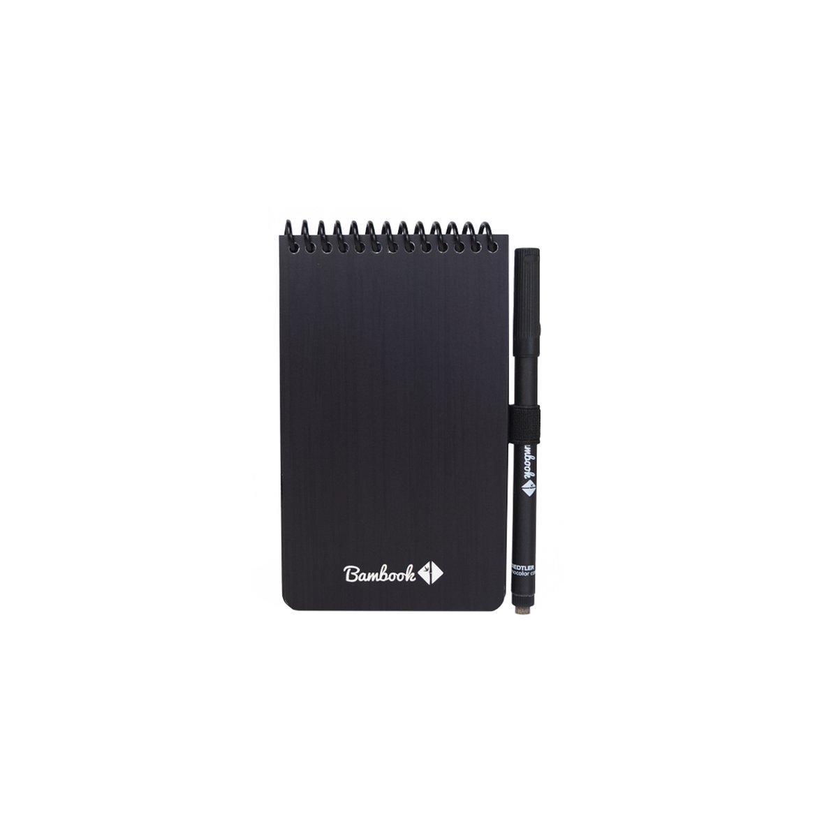 Bambook Pocket uitwisbaar notitieboek - Softcover - Duurzaam, herbruikbaar whiteboard schrift - Met 1 gratis stift