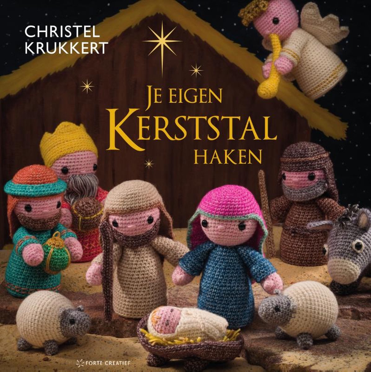 Je eigen kerststal haken, Christel Krukkert | 9789000380756 | Boeken |  bol.com