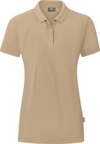 Jako Organic Polo Dames - Zand | Maat: 38