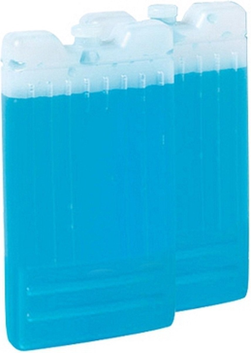 2x stuks Thermos luxe koelelementen van 8 x 15 cm voor koeltas of koelbox
