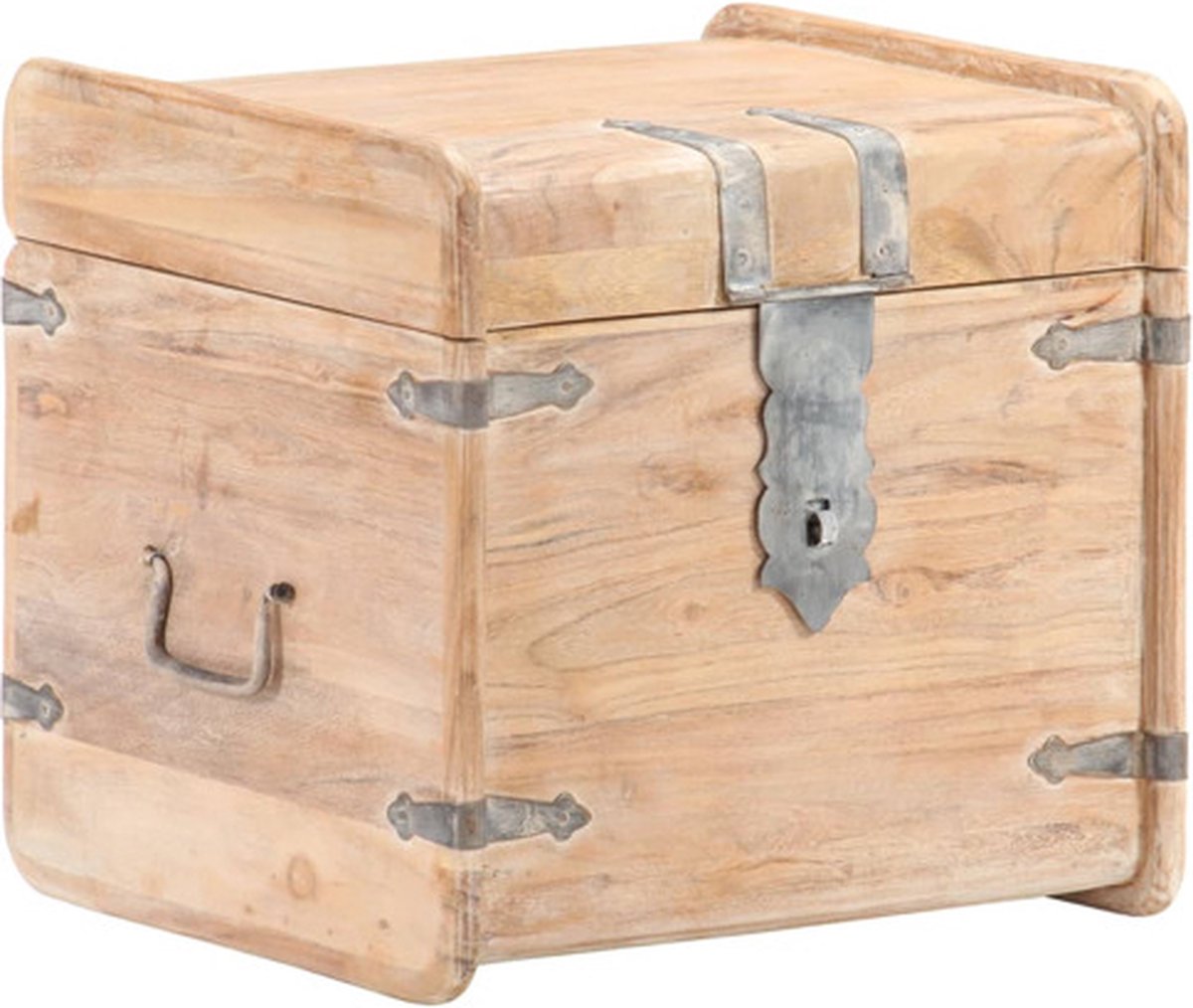 vidaXL - Kist - 40x40x40 - cm - massief - acaciahout