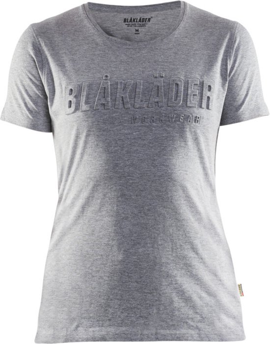 Blaklader Dames t shirt 3D 3431 1043 Grijs M lee M bol