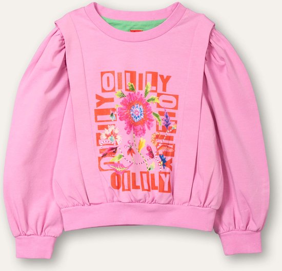 Oilily Tjoice - T-shirt - Meisjes - Roze - 164