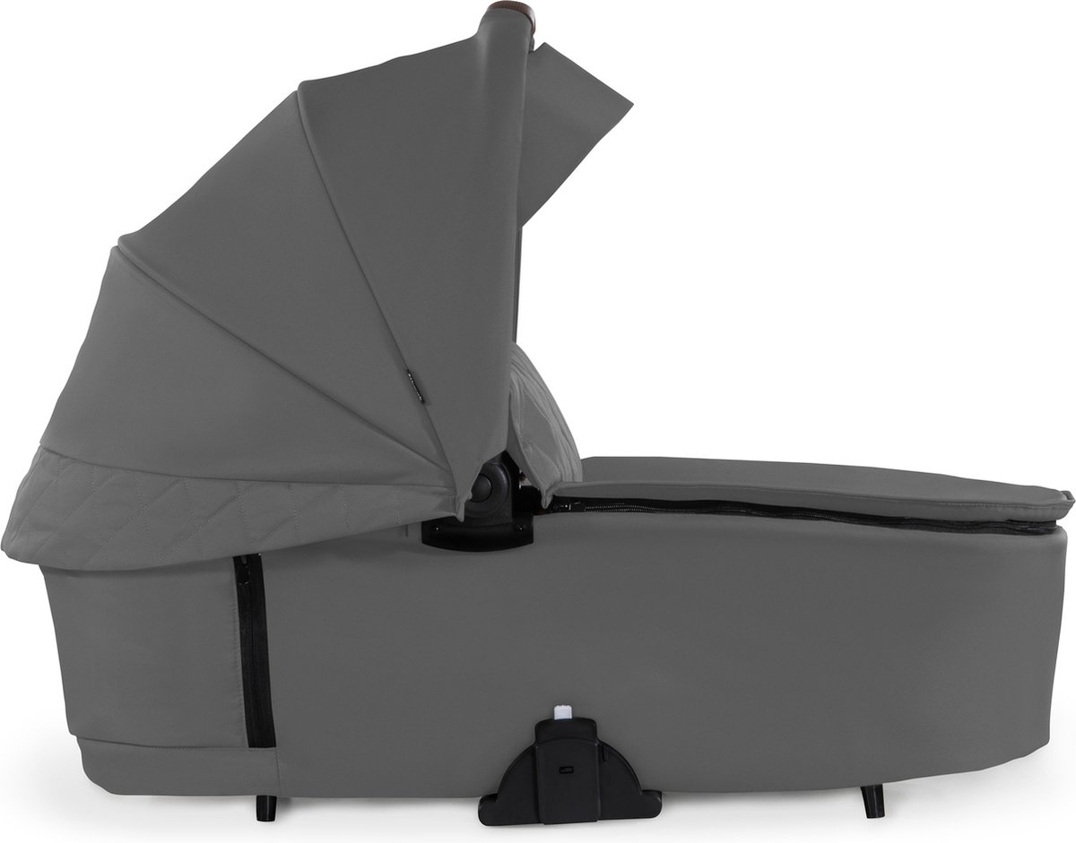 hauck Premium babybak Walk N Care Carrycot, vanaf geboorte, donkergrijs