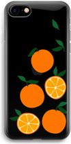 Case Company® - Hoesje geschikt voor iPhone SE 2020 hoesje - Will you be my clementine - Soft Cover Telefoonhoesje - Bescherming aan alle Kanten en Schermrand