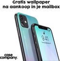 Deux iPhones avec une coque pastel brillante.