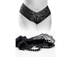 Pipedream - Pleasure Pearl BShorts +Size - Anal Toys Beads Zwart