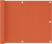 vidaXL-Balkonscherm-75x300-cm-HDPE-oranje