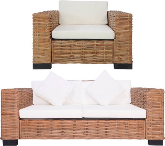 Driezits relaxbank van buffelleer PAKITA - Zwart - Koop nu Driezits relaxbank van buffelleer PAKITA - Zwart - Koop nu
