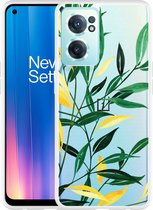 OnePlus Nord CE2 Hoesje Watercolor Flowers - Designed by Cazy