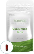 Flinndal Curcumine Forte Capsules - Voor Soepele Gewrichten en Sterke Botten - Helpt Longen en Luchtwegen Gezond te Houden - 90 capsules