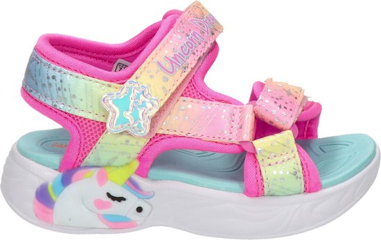 Skechers Unicorn Dreams kinder sandaal - Roze - Maat 26