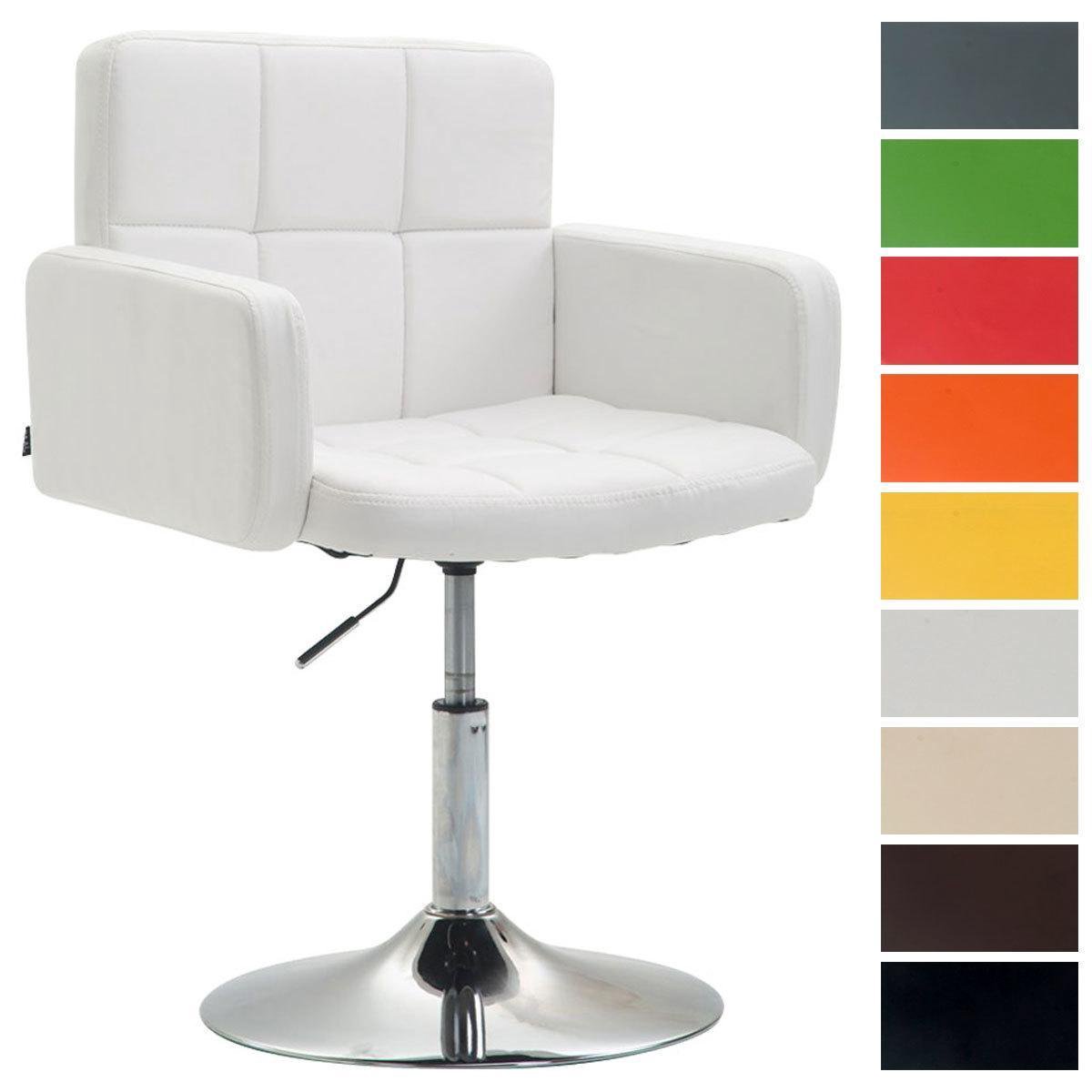 CLP Los Angeles Loungestoel - Fauteuil - Kunstleer - wit