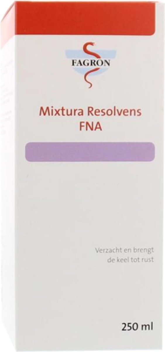 Goedkoopste Fagron Hoestdrank Mixtura Resolvens FNA (250ml