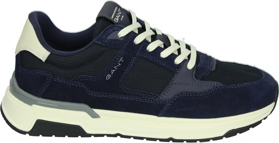 Gant JEUTON - Lage sneakersHeren sneakersVrije tijdsschoenen - Kleur: Blauw - Maat: 42