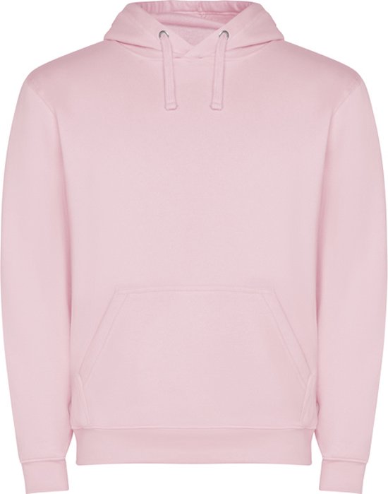 Licht Roze unisex Premium Hoodie Capucha merk Roly maat XXL