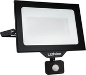 Ledvion Osram LED Breedstraler met Sensor 100W – 6500K - Quick Connector - 5 Jaar garantie