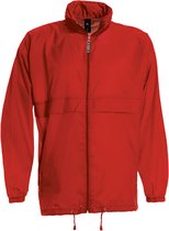 Windjas 'Sirocco Men Windbreaker' B&C Collectie maat L Rood