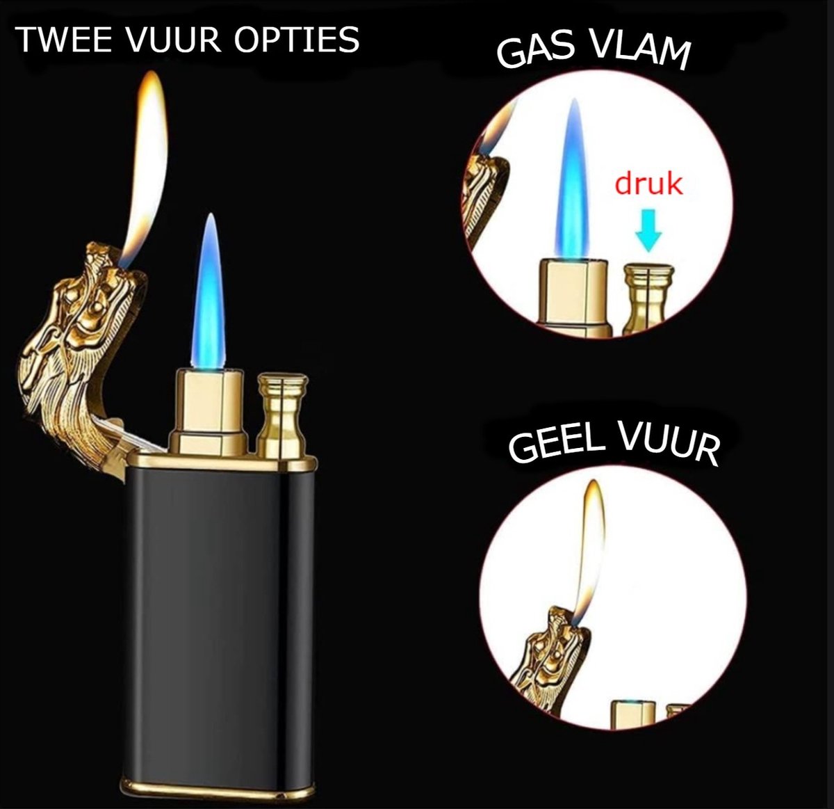 Dragon-aansteker | Gratis bezorging