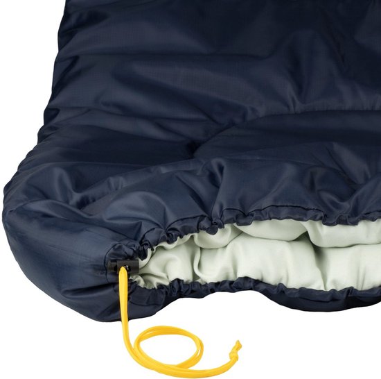 Abbey Camp Slaapzak Ripstop - Dekenmodel - Blauw - 210x82 cm - Koppelbaar van Abbey Camp — afbeelding 4