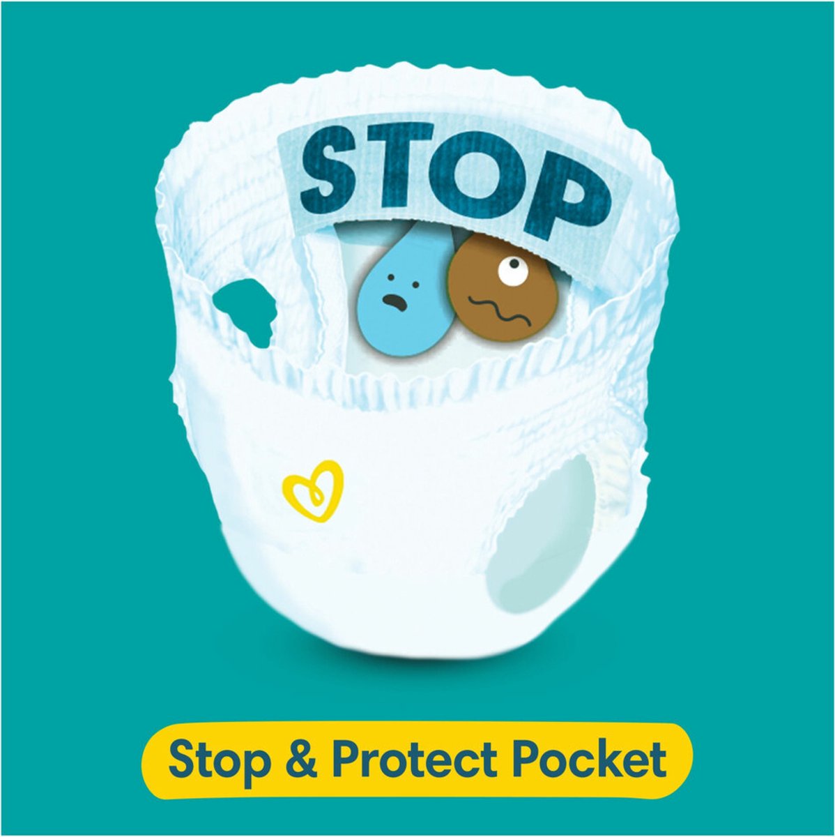 Pampers - Baby Dry Pants - Maat 4 - Megapack - 124 S   9 15kg 737750035