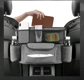 Autostoel organizer - Auto prullenbak - Auto organizer autostoel met bekerhouder en tissuebox