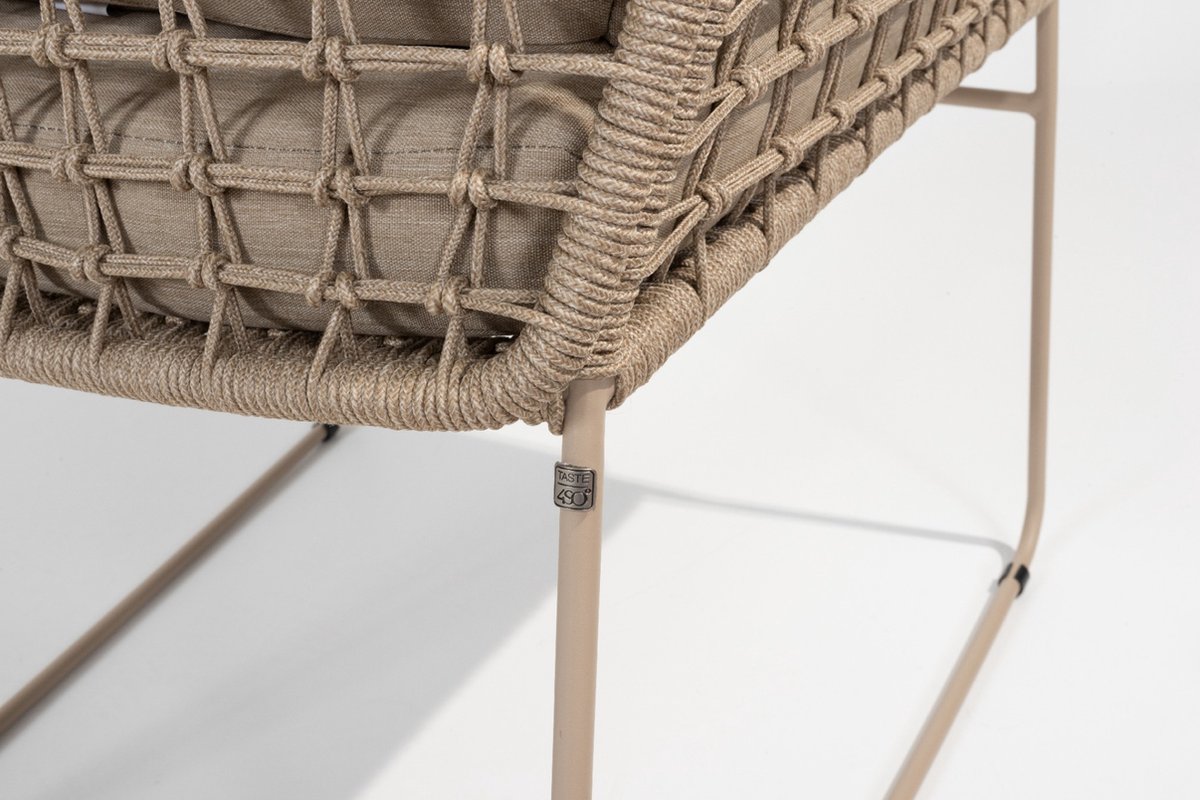Taste by 4 Seasons Albano dining garden chair - latte
