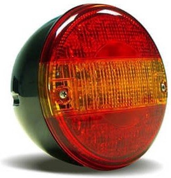 Nuove Luci Posteriori A LED Rotonde 20LED 12V/24V Per Indicatore Di Stop Hamburger Per Rimorchio Camion Caravan Furgone Atv Autobus~p61037667 - Foto 4
