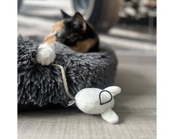foto van I Love Happy Cats - Anneleen Bru - Moosy - Speelmuis 20x5x5cm Meerkleurig - 174092